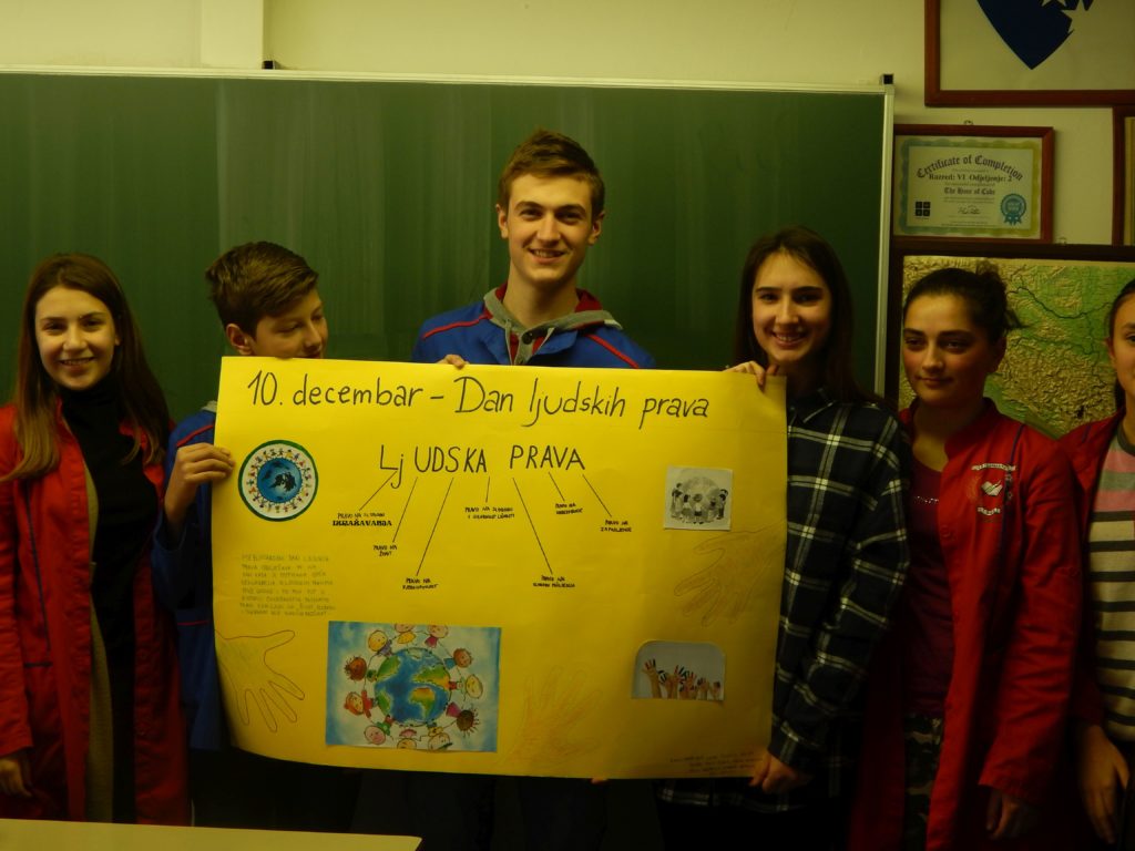 OŠ “Aleksa Šantić” obilježila Međunarodni dan ljudskih prava