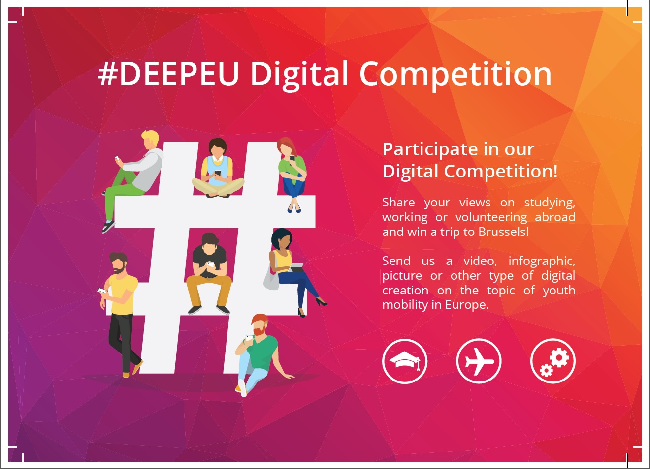 Participate in competitions. To participate in Competition. Participate. Share your view.