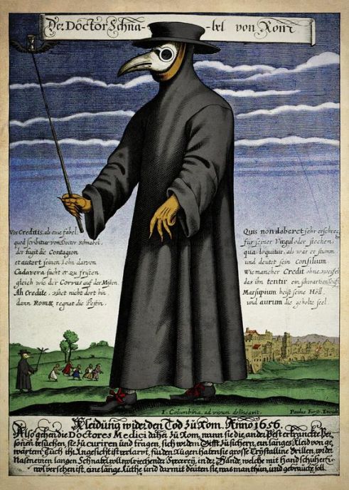 Zašto su lekari protiv kuge nosili čudne maske sa kljunom?