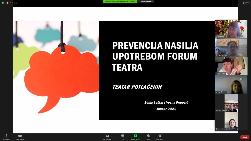 Forum teatar u prevenciji nasilja