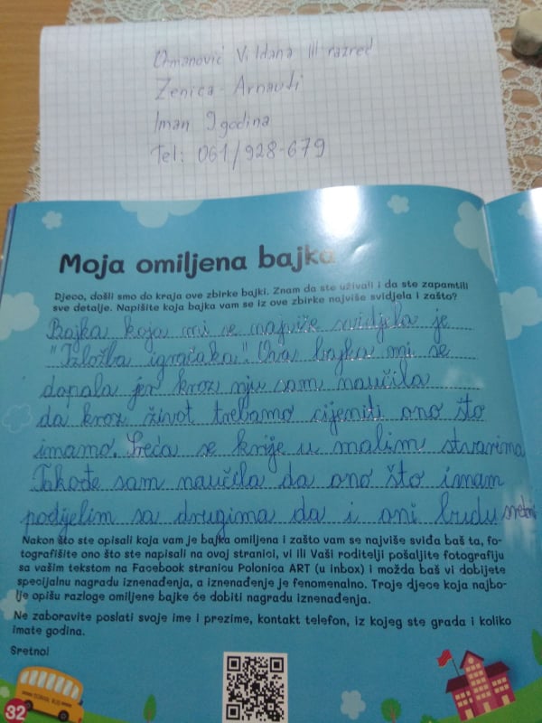 ČAROBNE BAJKE OBRADOVALE JOŠ JEDNU DJEVOJČICU