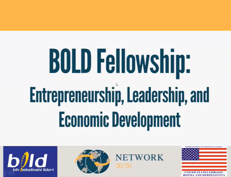 The BiH BOLD Fellowship for Entrepreneurship comprises of 12 fellows – Produžen rok