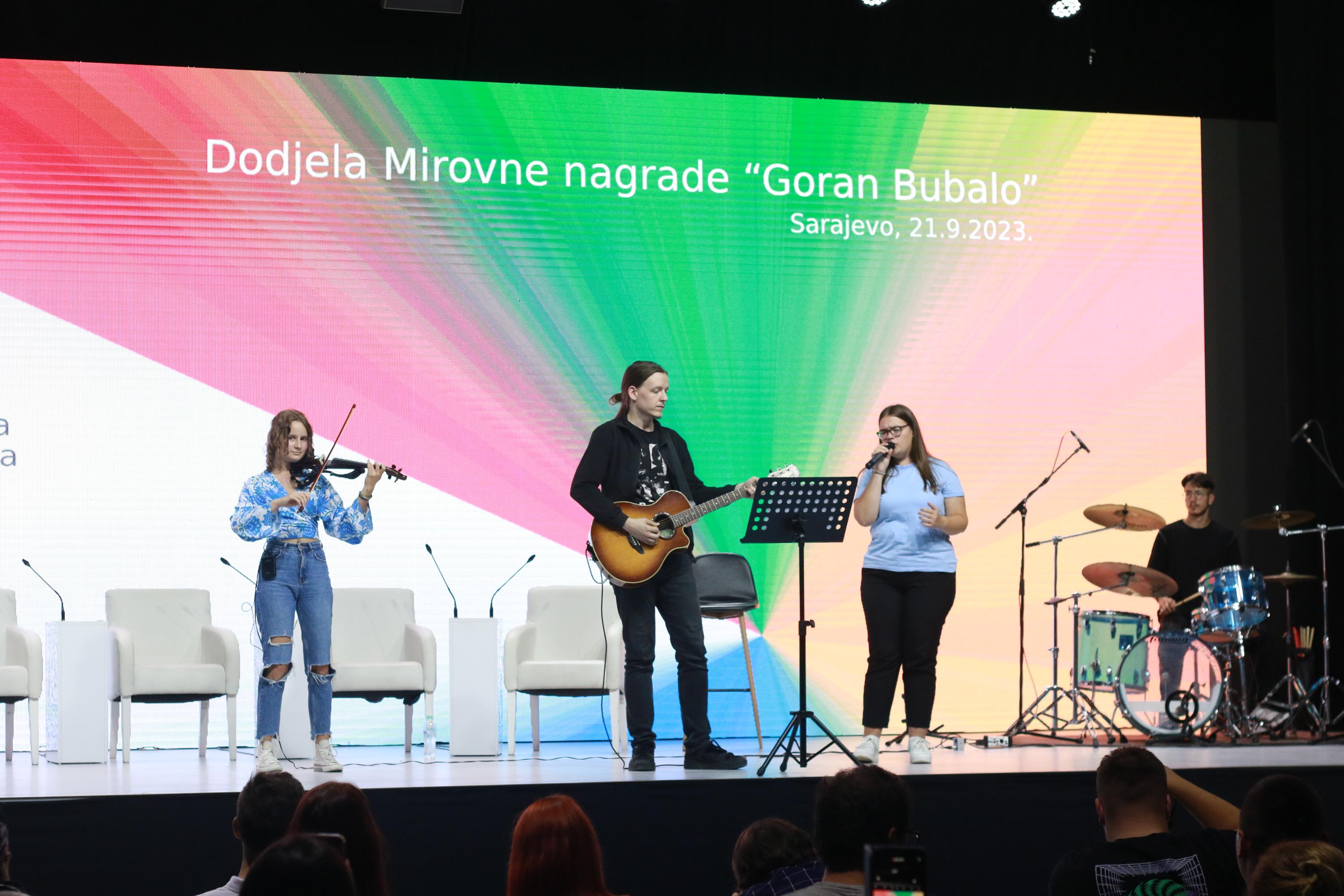 Dodijeljena 11. Mirovna nagrada “Goran Bubalo” za doprinos b