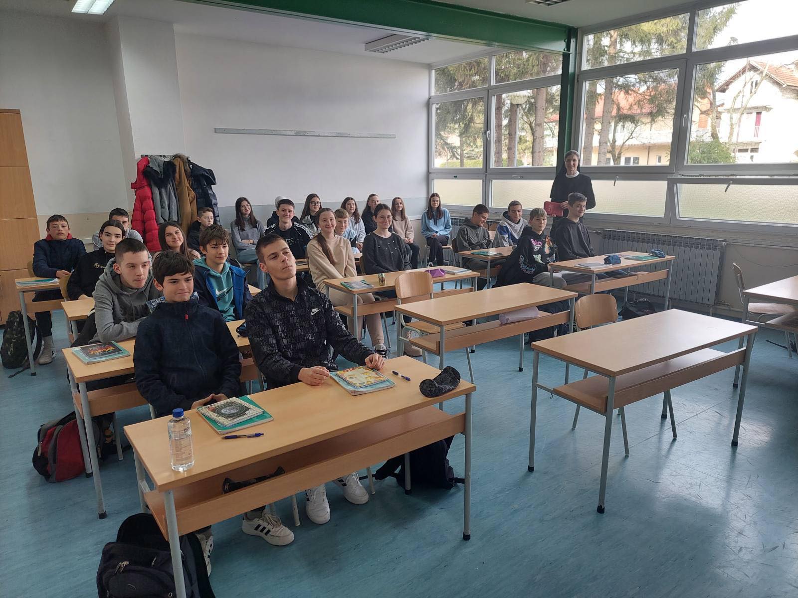 Članovi Vijeća učenika Treće osnovne škole Bugojno i Prve