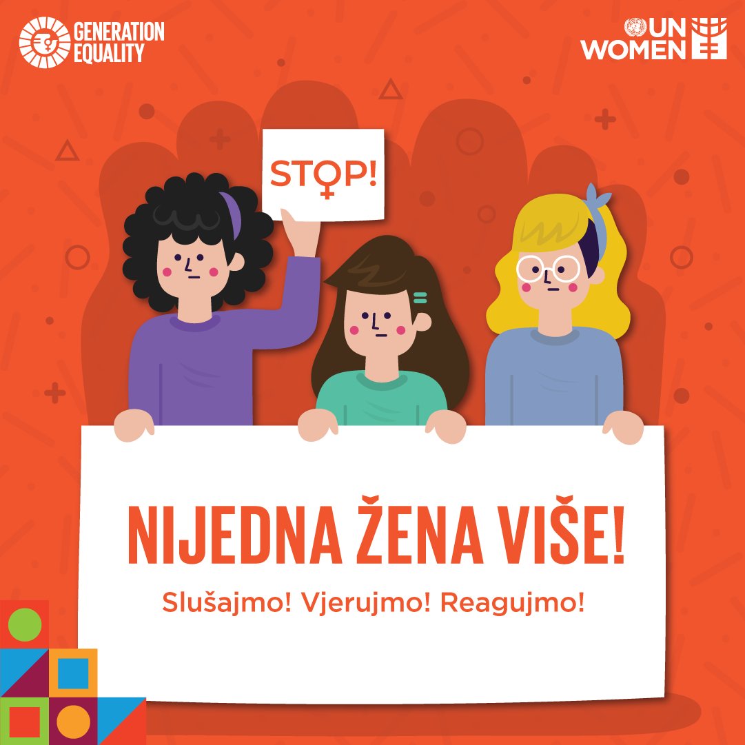 Znate li šta je femicid – Namjerno ubistvo žene zbog toga što je žena.