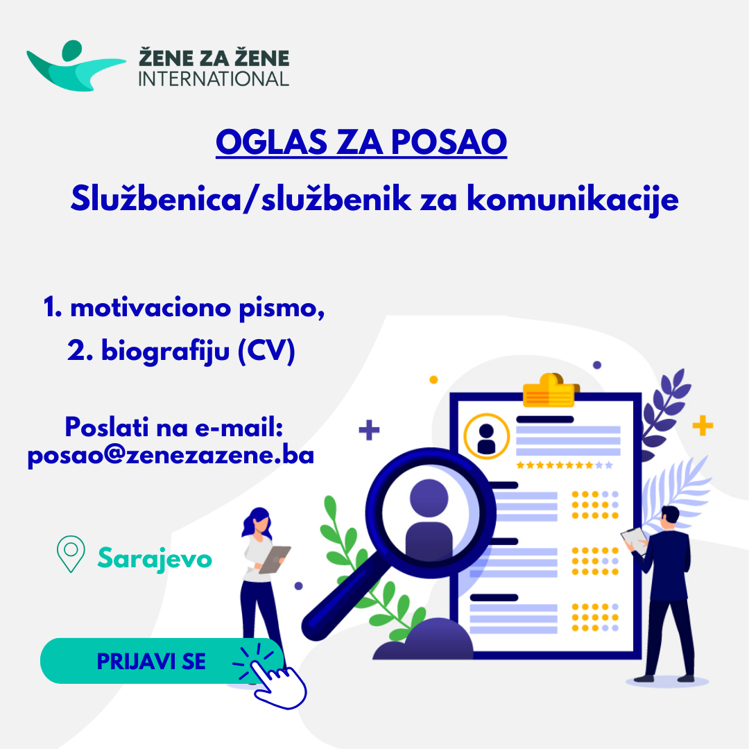 Žene za Žene International: Službenica/službenik za komunikacije