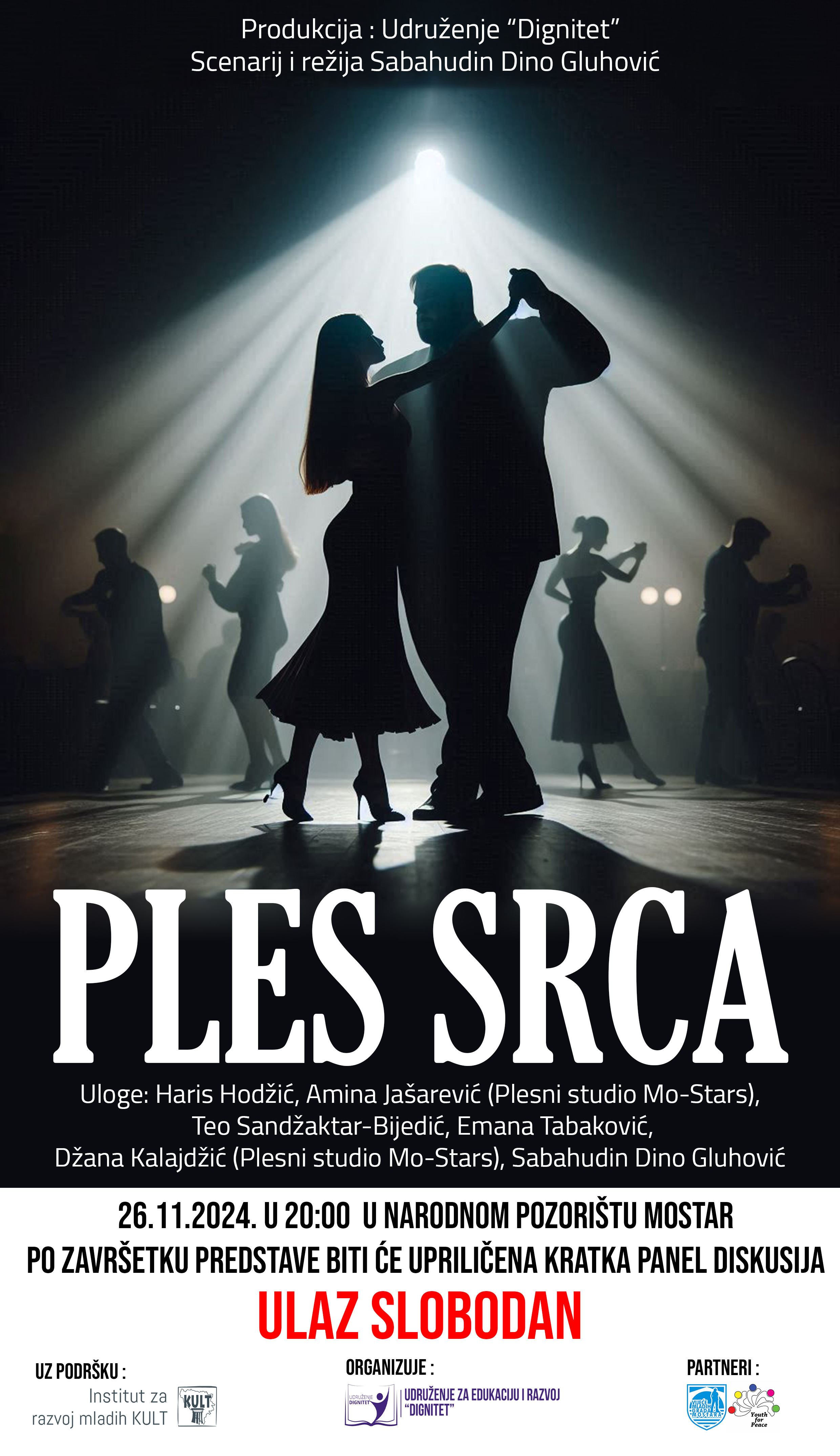 Premijera nove predstave mladih aktivista: ”Ples srca”