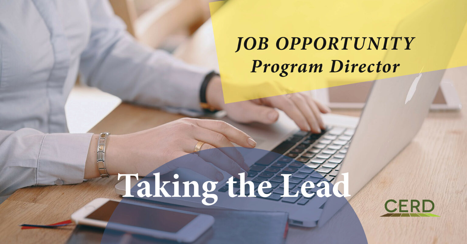 Taking the Lead: We are searching for a Program Director