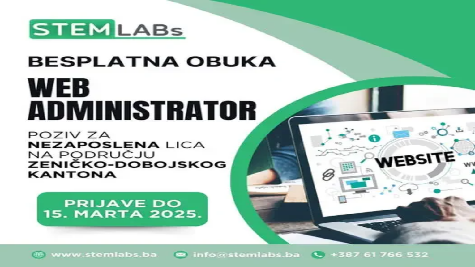 Želiš postati web administrator