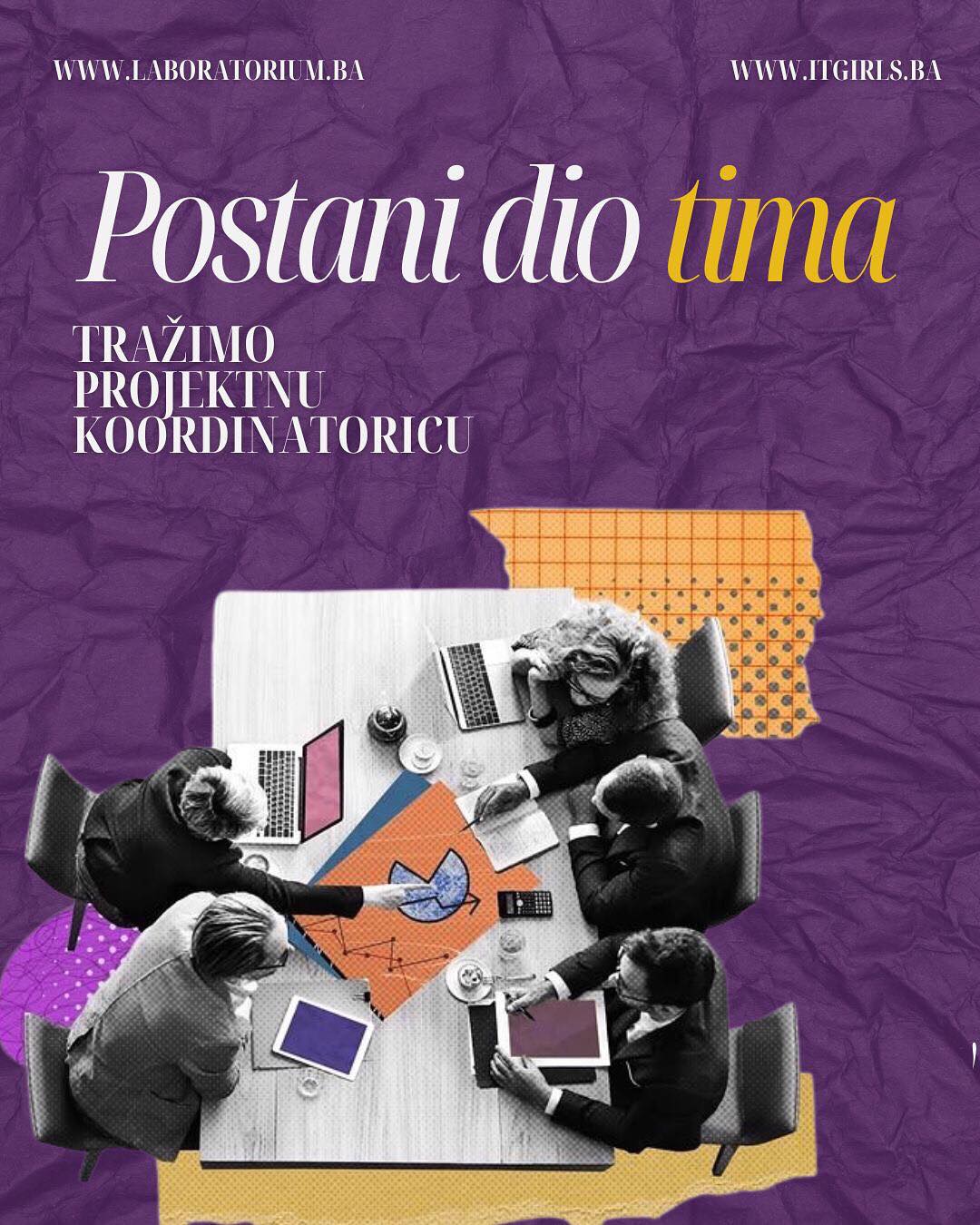 IT Girls u potrazi za projektnom koordinatoricom