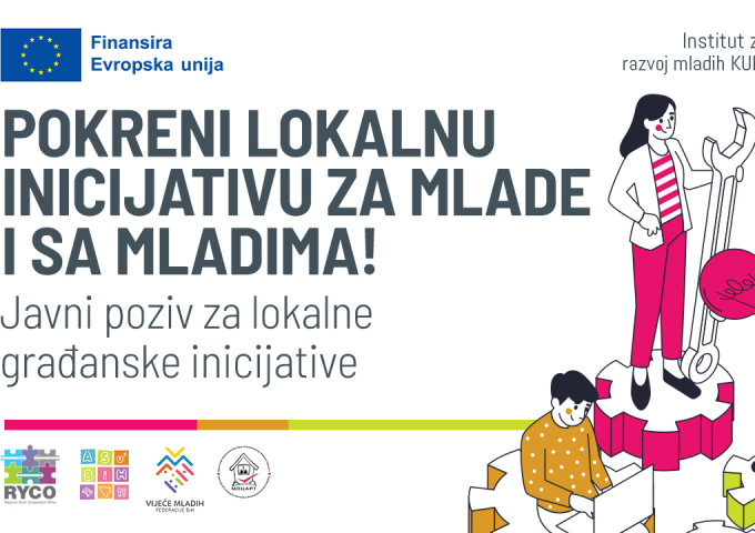 Prilika za promjenu u tvojoj zajednici: Pokreni inicijativu za mlade!