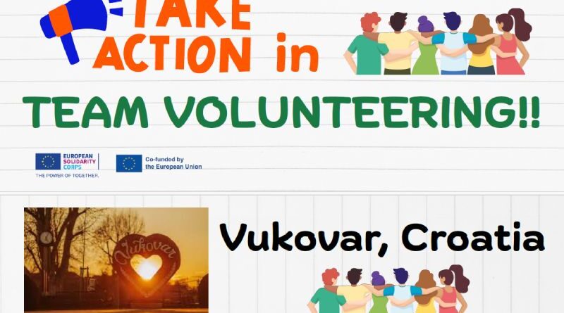 Timsko volontiranje “EcoVibe Youth Crew – Vukovar”