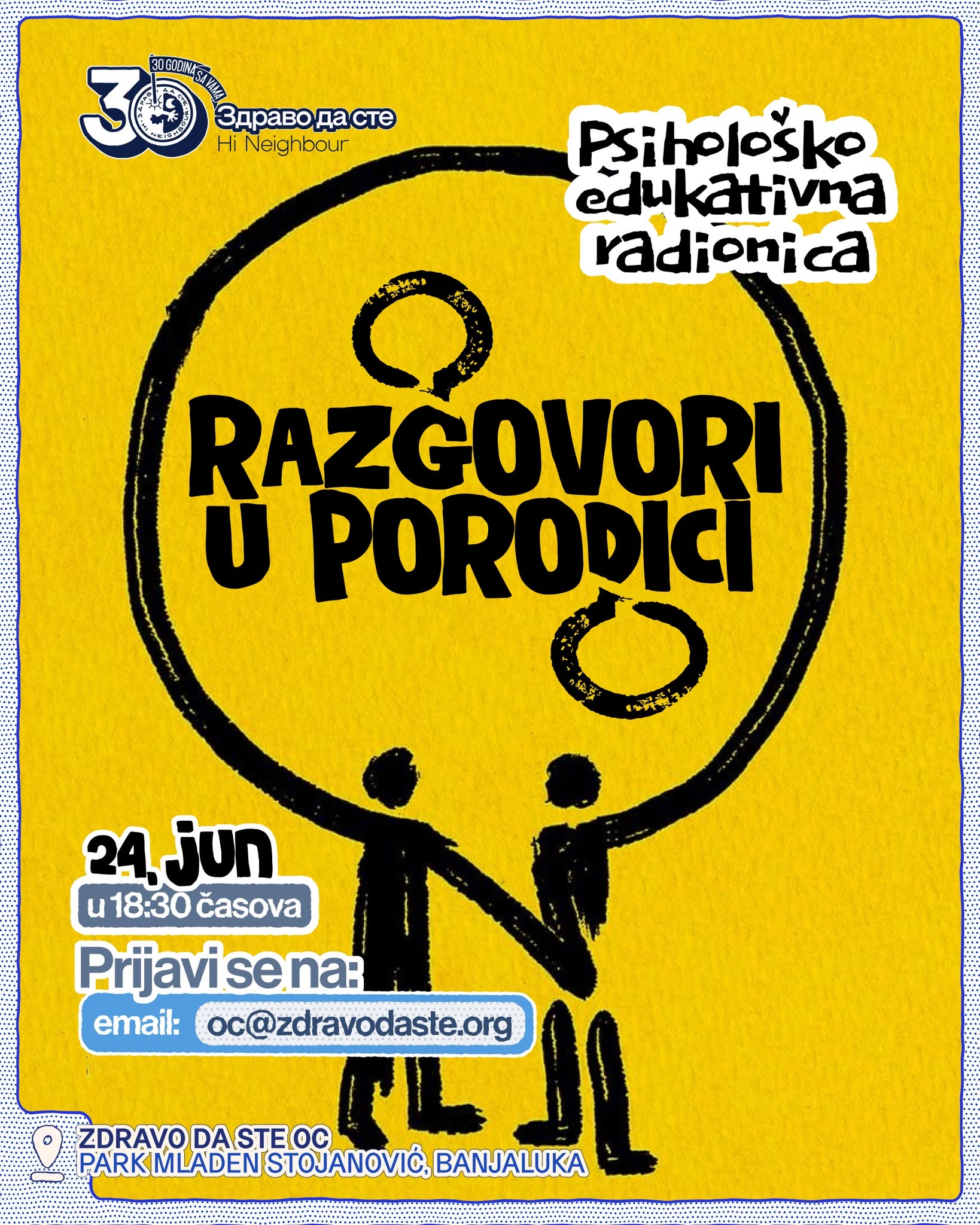 Radionica za roditelje!