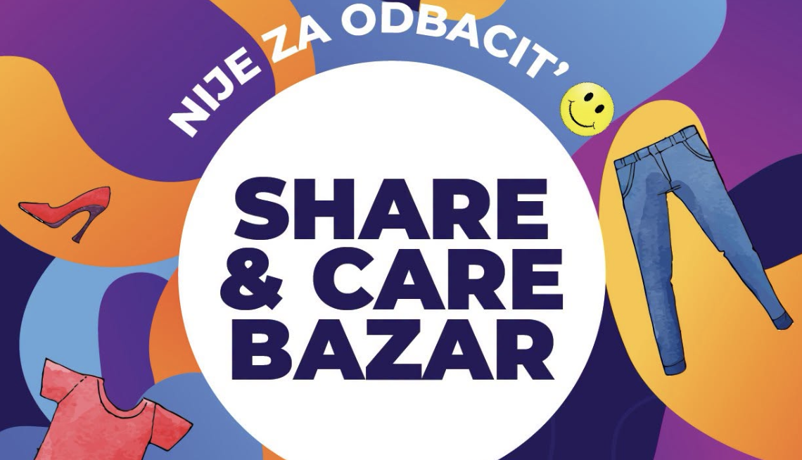 Nije za odbacit’: Prvi „Share & Care“ bazar u Domu mladih u Sarajevu