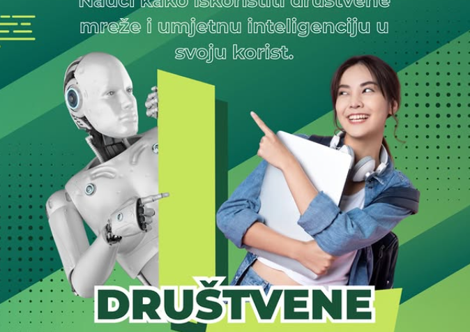 Poziv za učesnike na radionicu “Društvene mreže & AI”