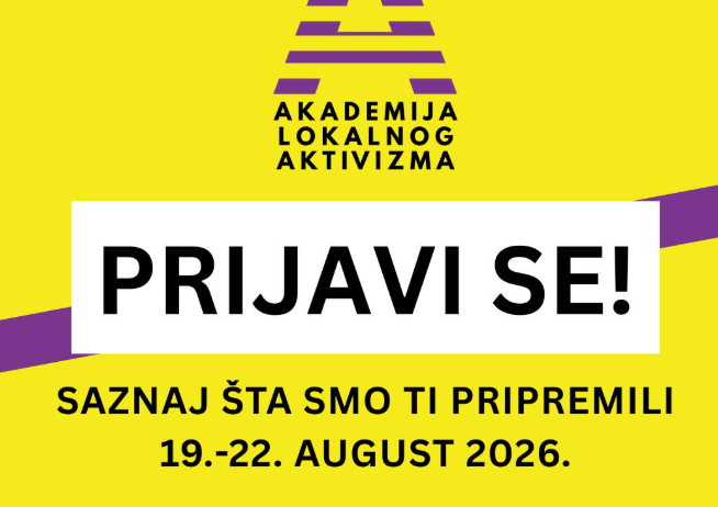 Prijavi se na Akademiju lokalnog aktivizma!