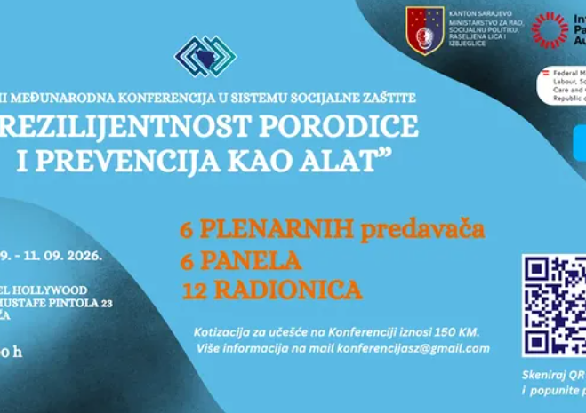 MEĐUNARODNA KONFERENCIJA U SISTEMU SOCIJALNE ZAŠTITE “Rezilijentnost porodice i prevencija kao alat”