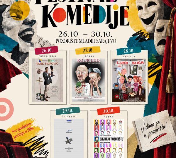 29. Festival komedije “Smijeh je lijek” – Pet večeri koje dokazuju da je smijeh i dalje najjači lijek